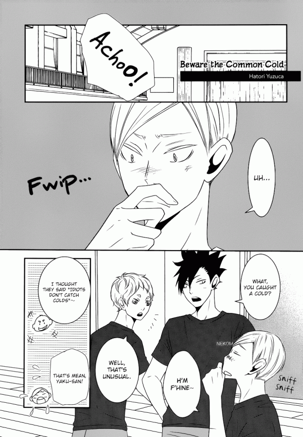 Haikyuu!! - Kaze ni Goyoujin (doujinshi)