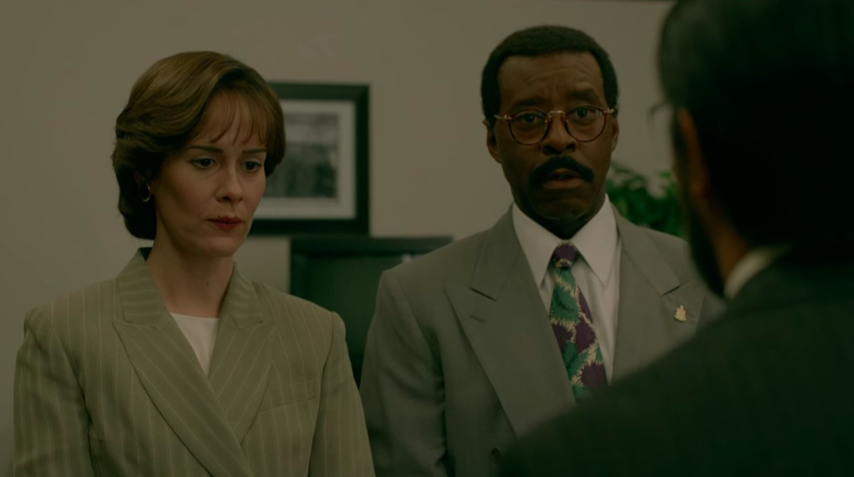 Sarah Paulson and Courtney B. Vance in People vs. OJ Simpson