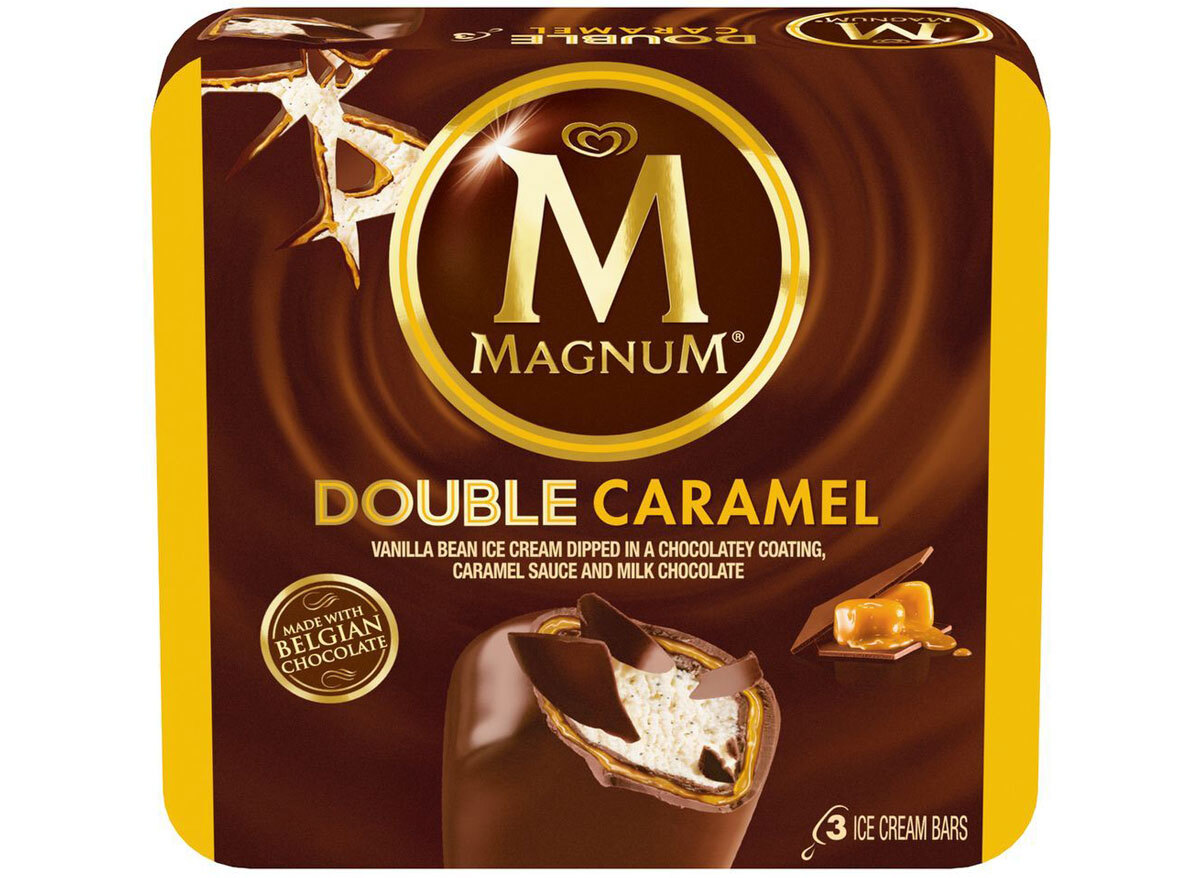 magnum double caramel bar