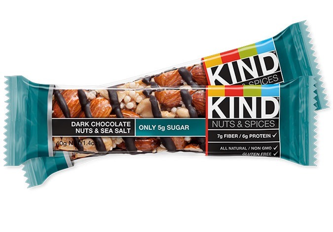 KIND DARK CHOCOLATE NUTS SEA SALT