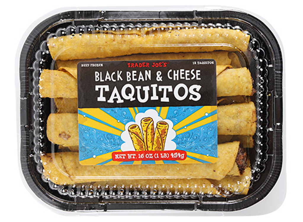 Trader joes black bean cheese taquitos