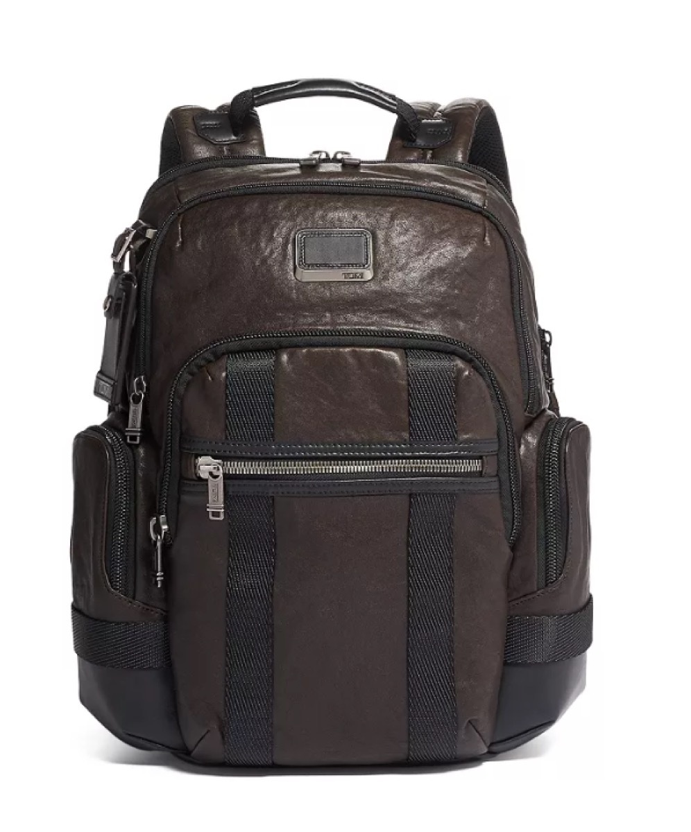 brown leather tumi backpack, best college backpacks