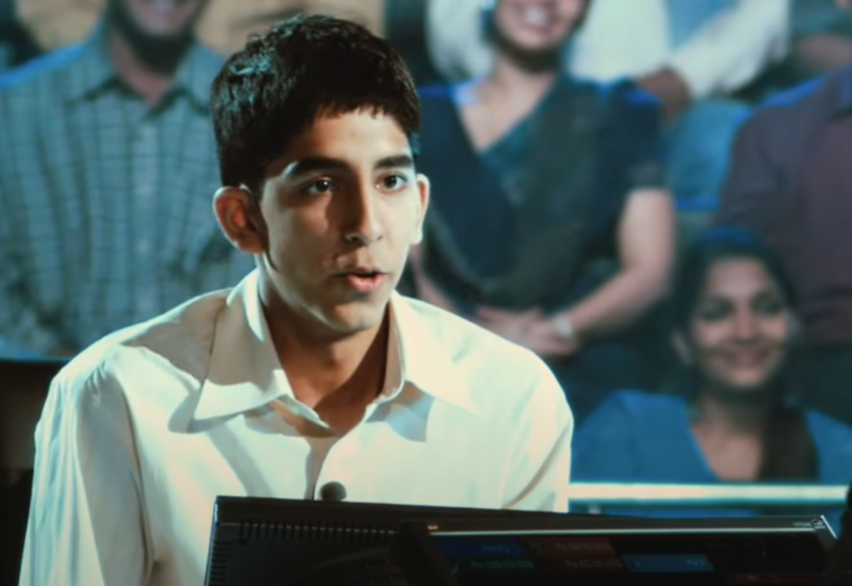 Dev Patel in Slumdog Millionaire