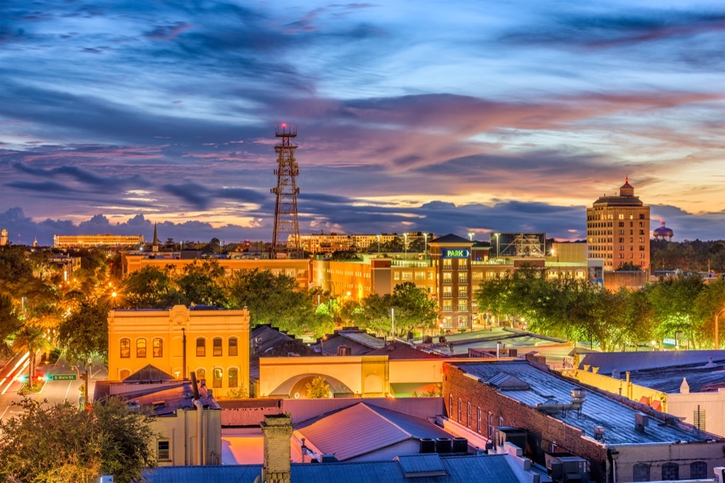 gainesville Florida humid places most humid cities in the U.S.