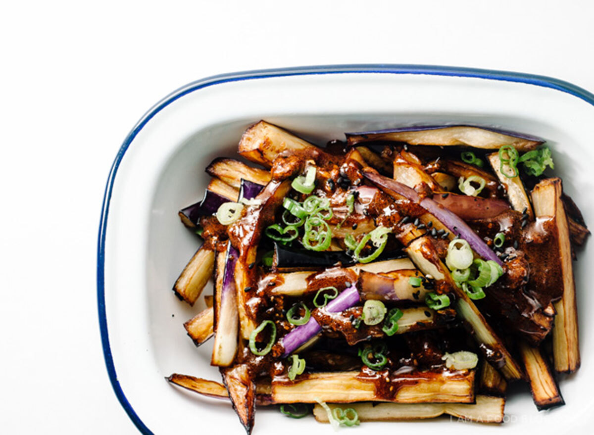 honey garlic eggplant recipes