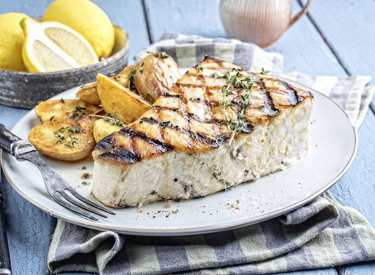 bbq swordfish