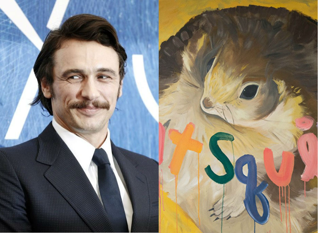 James Franco Painting