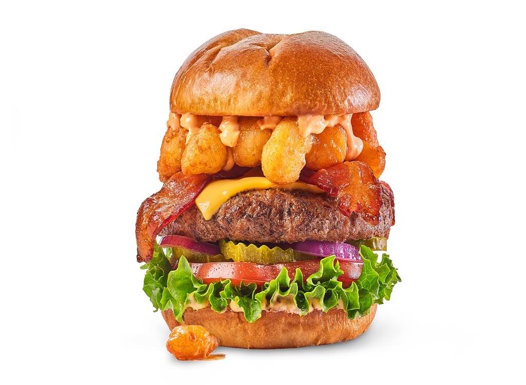 buffalo wild wings cheese curd bacon burger