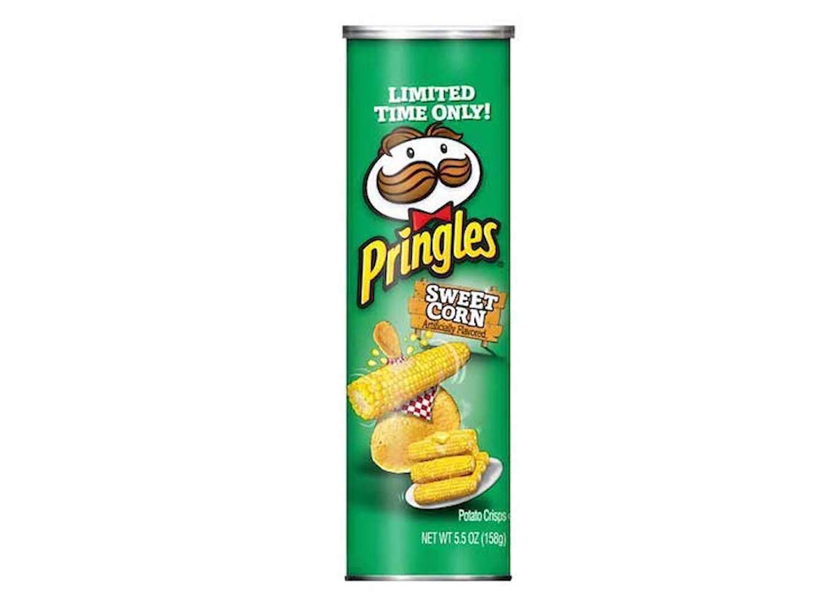 can of sweet corn pringles