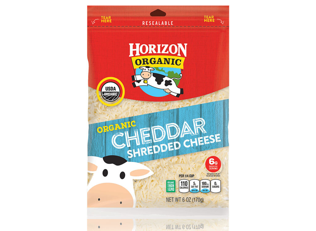 Horizon organic cheddar shredded cheese