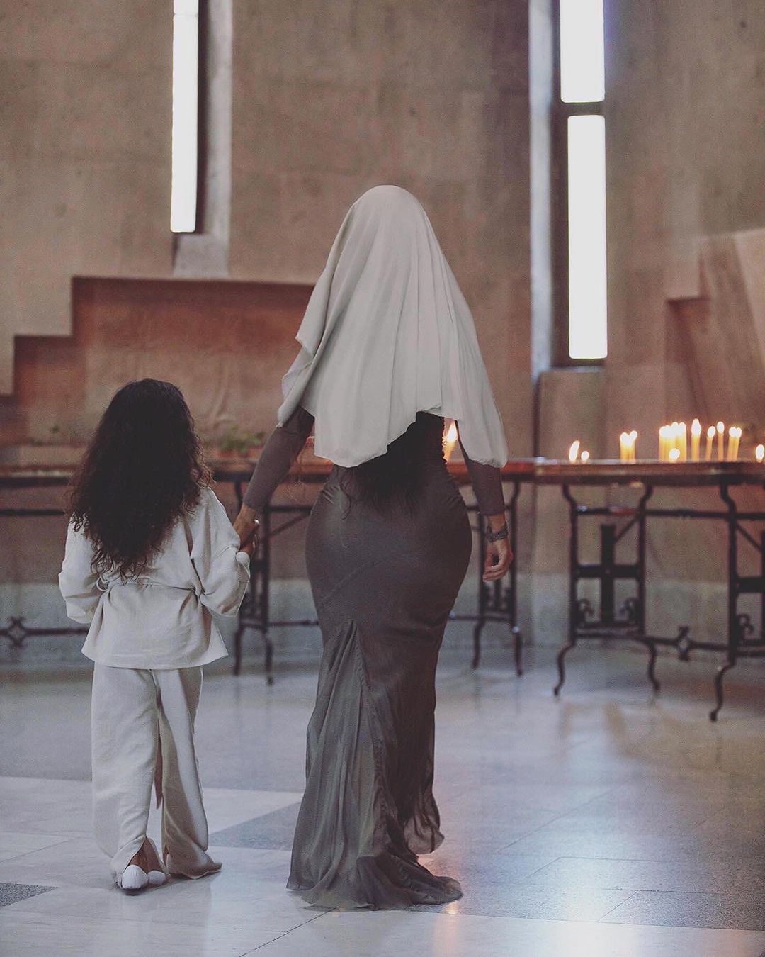 Kim Kardashian And Her Kids Baptized In Armenian Church #9 | Her Beauty