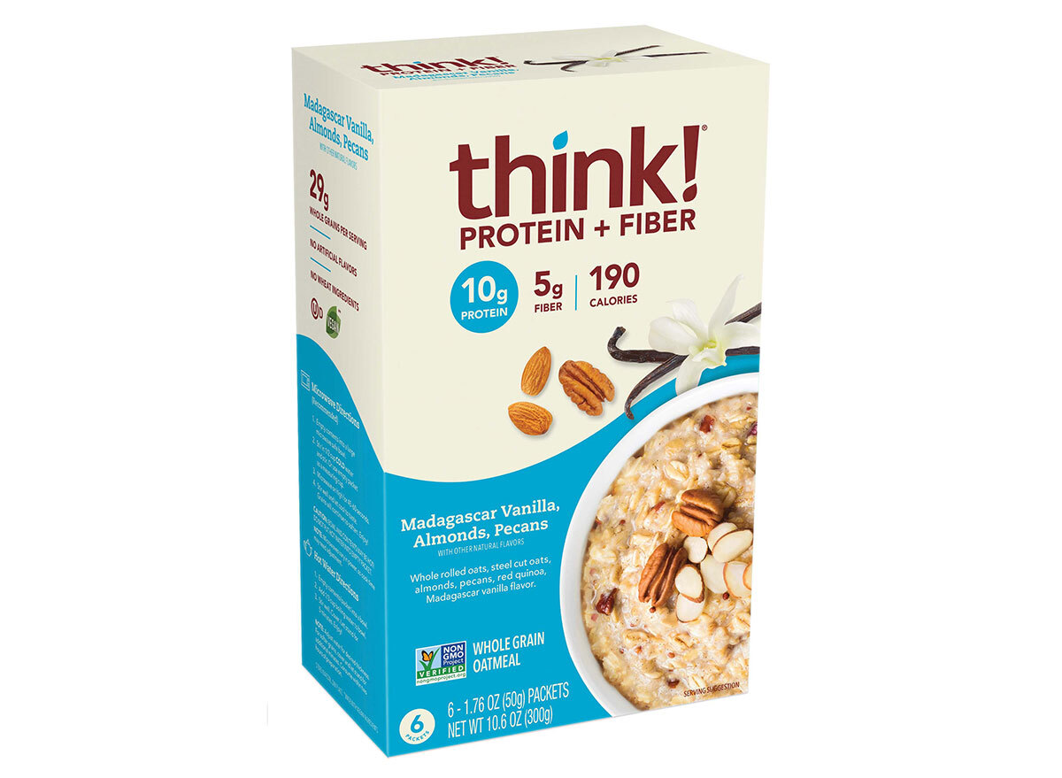 think madagascar vanilla almonds pecans oatmeal