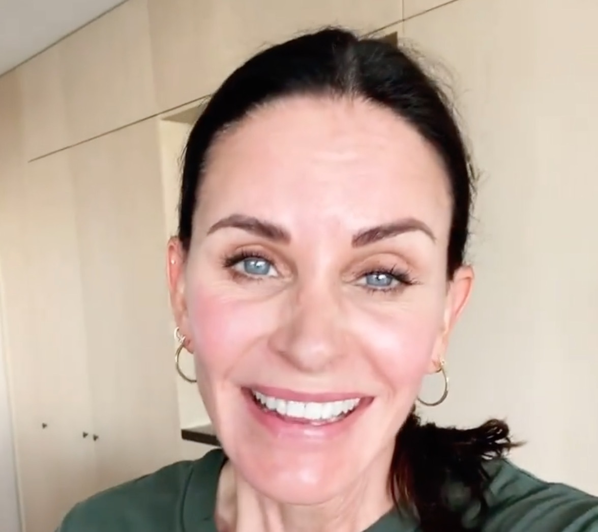 Courteney Cox turkey Instagram