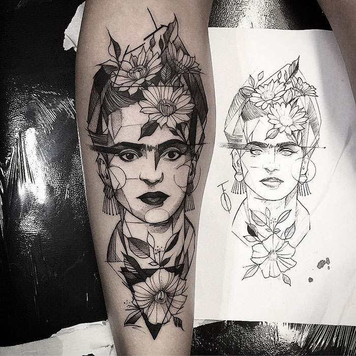 15_Amazing_Art-Inspired_Tattoos_You’ll_Definitely_Like_13