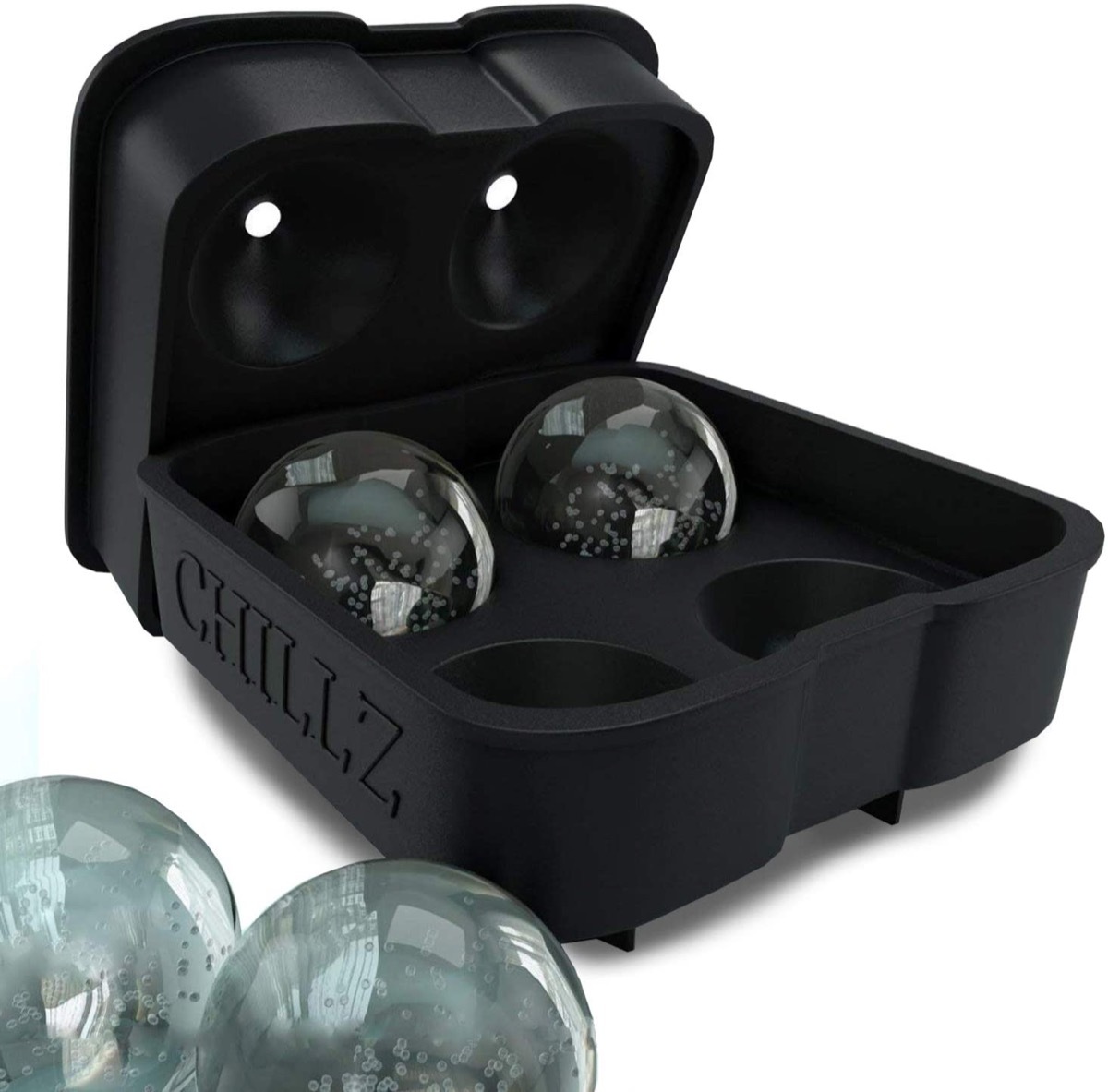 Spherical ice tray