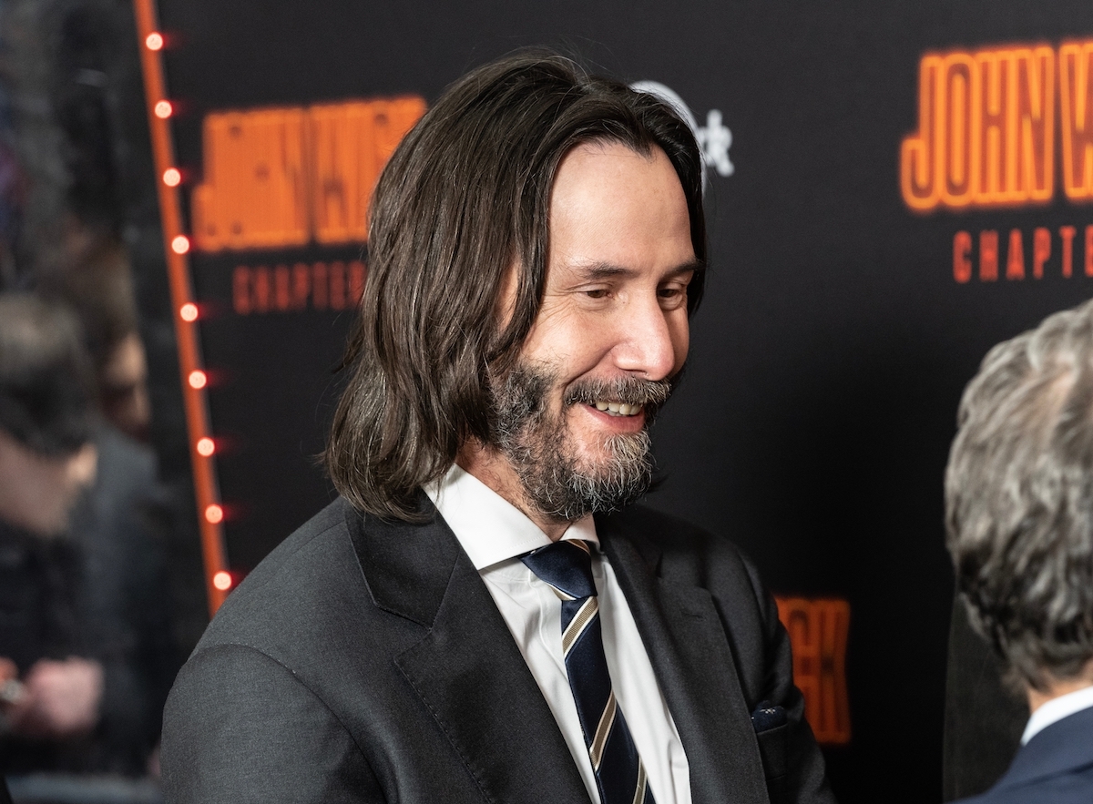 Keanu Reeves at a screening of 