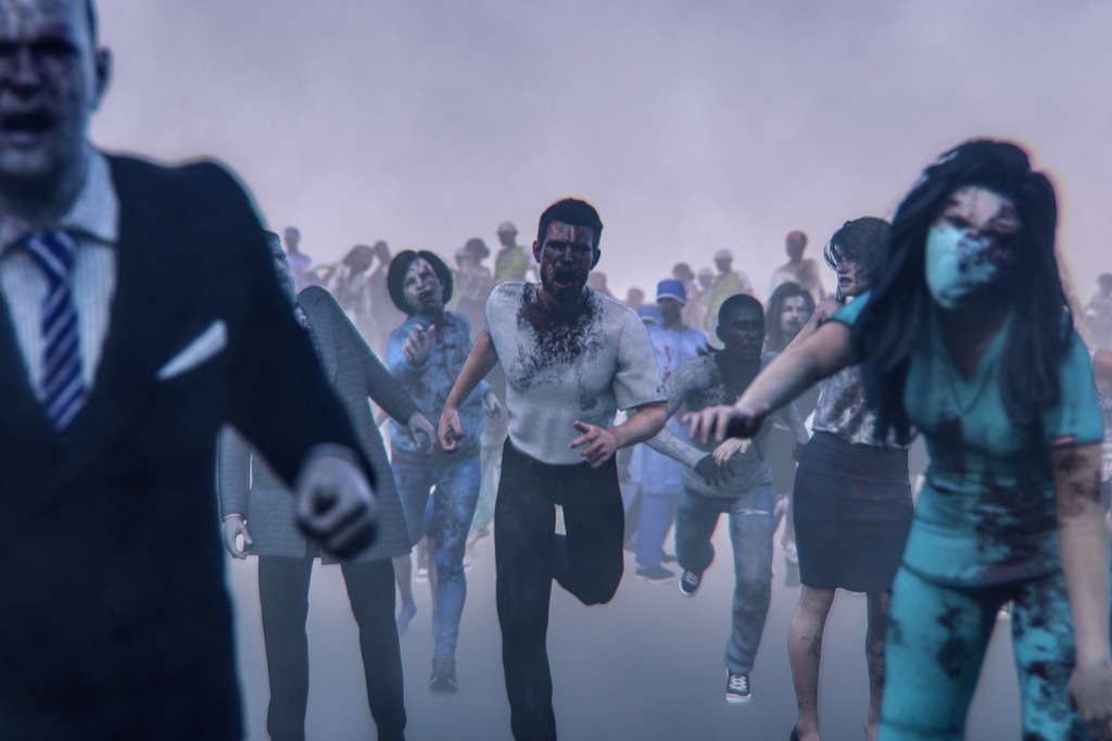 Zombie apocalypse weird college classes