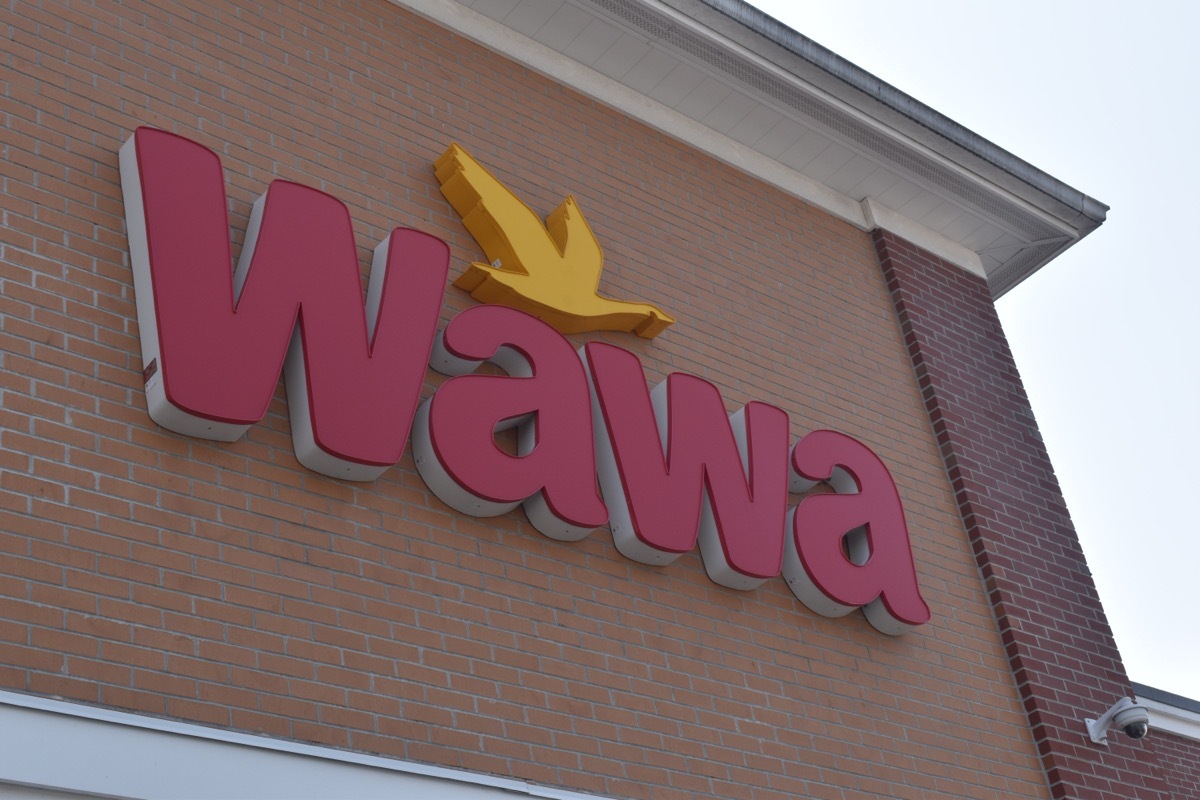 wawa store logo on building