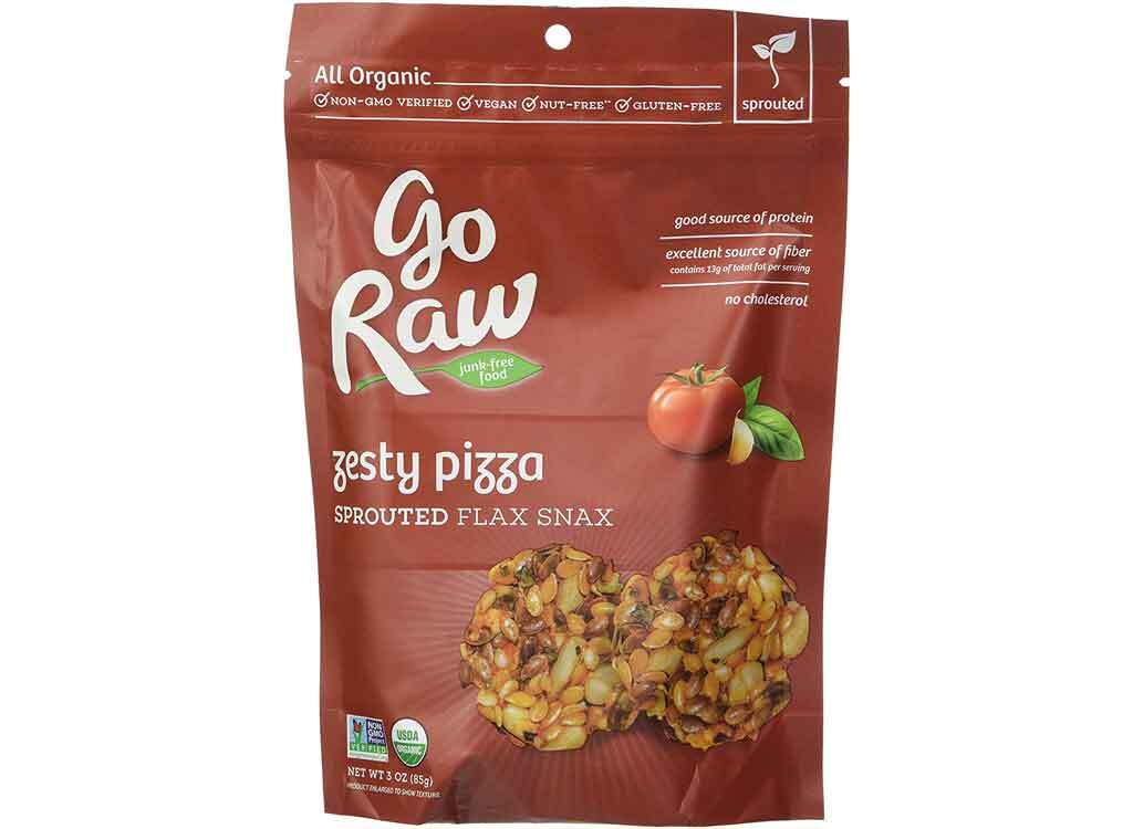 Go Raw Zesty Pizza Sprouted Flax Snax