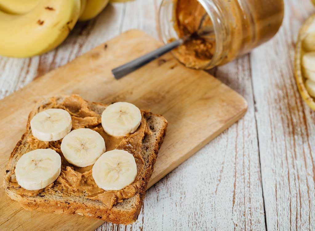 peanut butter banana sandwich