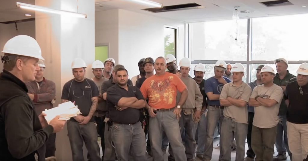 Bill Murray Reads Poetry to Construction Workers