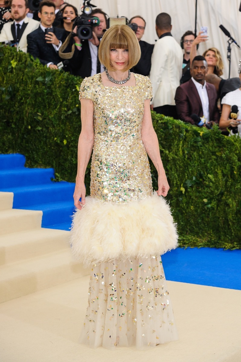 Anna Wintour at the Met Gala