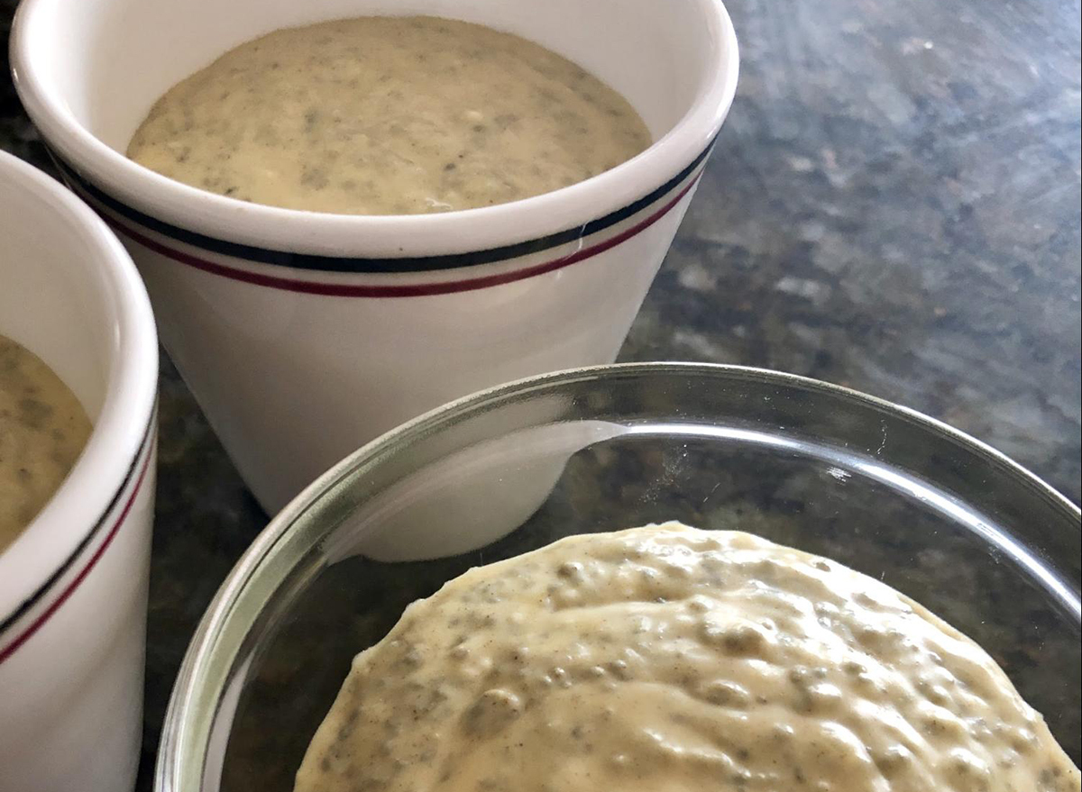 keto golden milk chia pudding