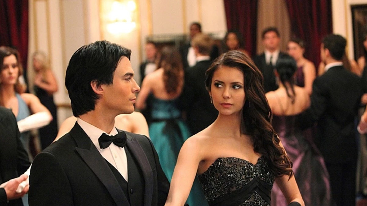 Damon and Elena