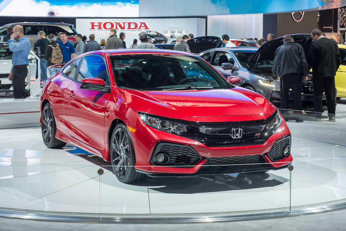 Red Honda Civic