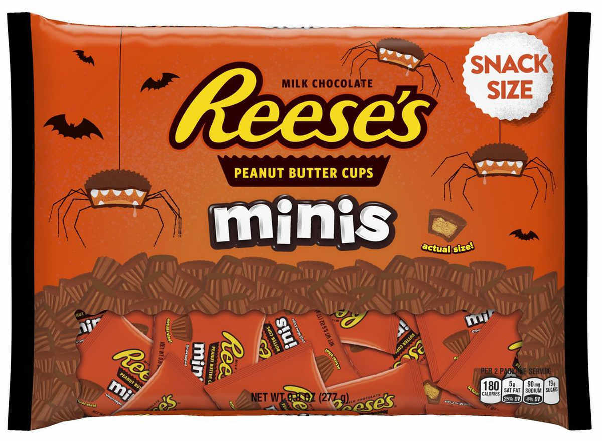 Reeses minis snack size candy