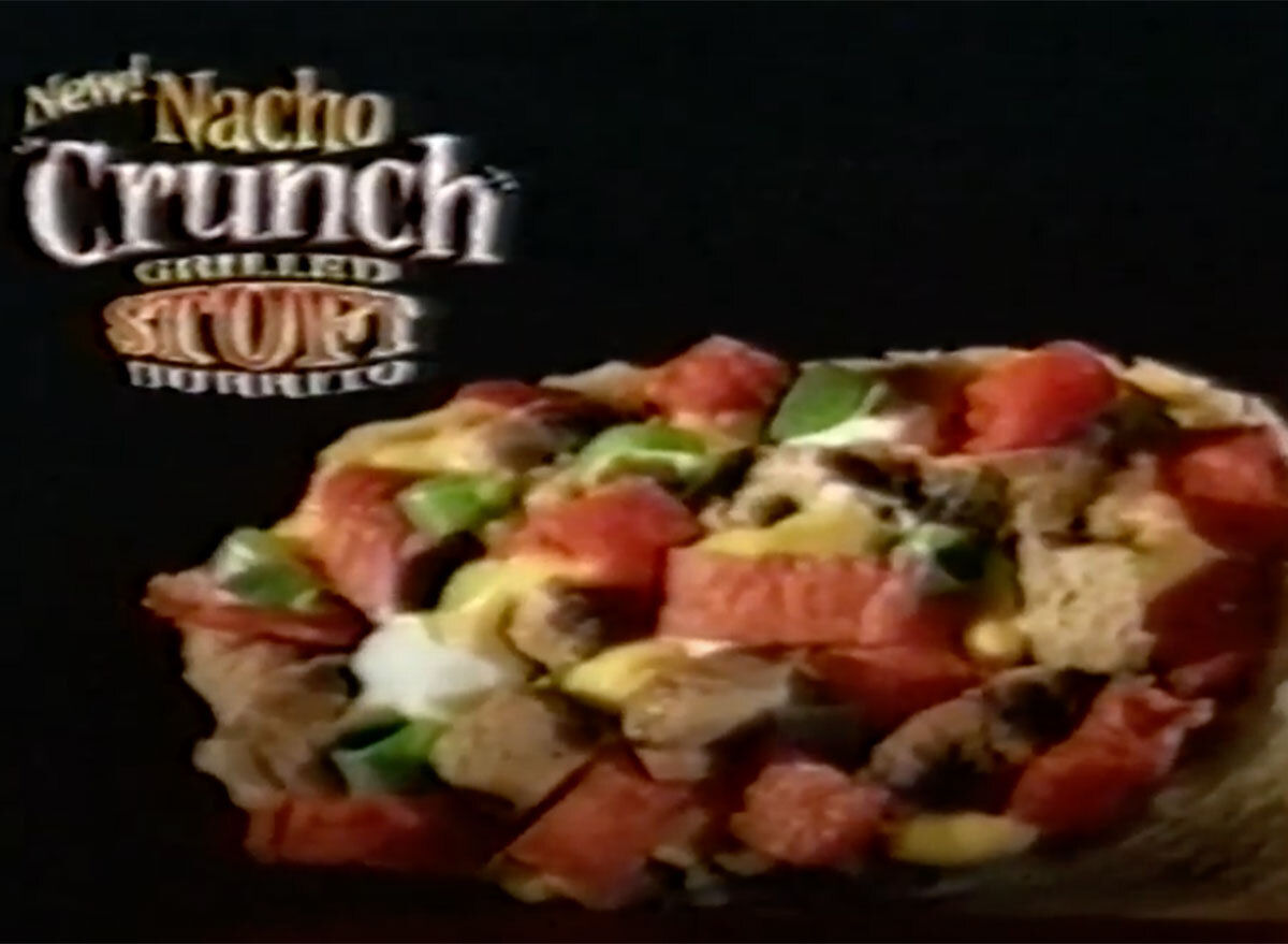 nacho crunch grilled burrito taco bell