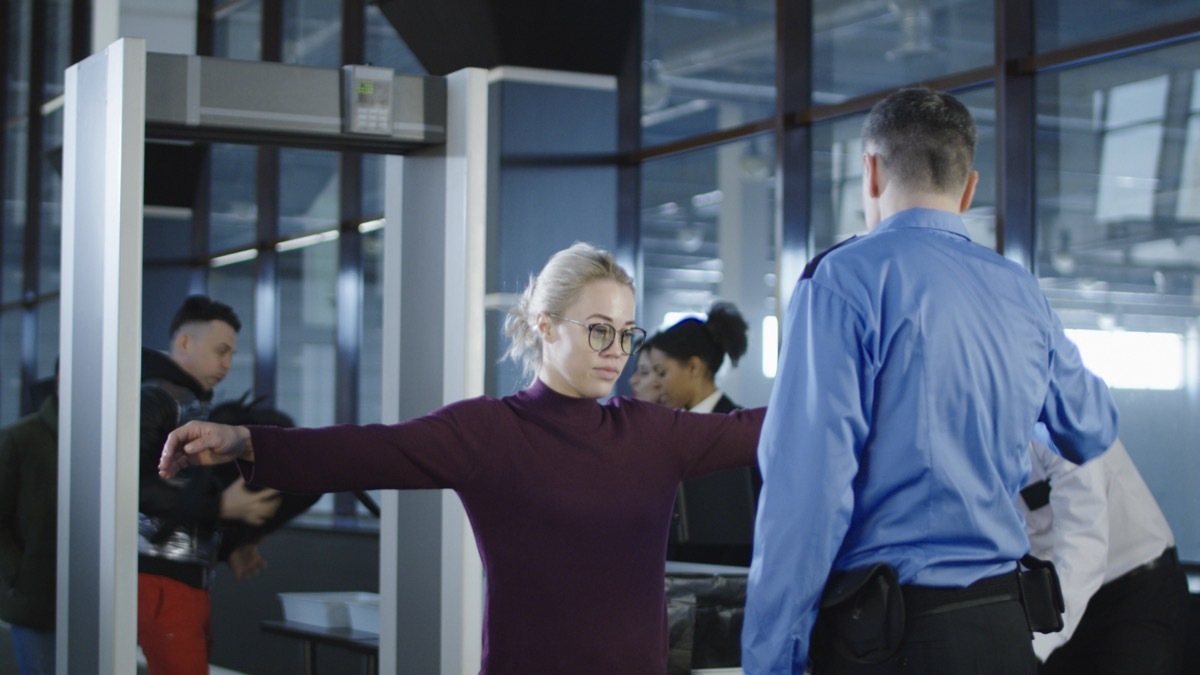 security screening at airport