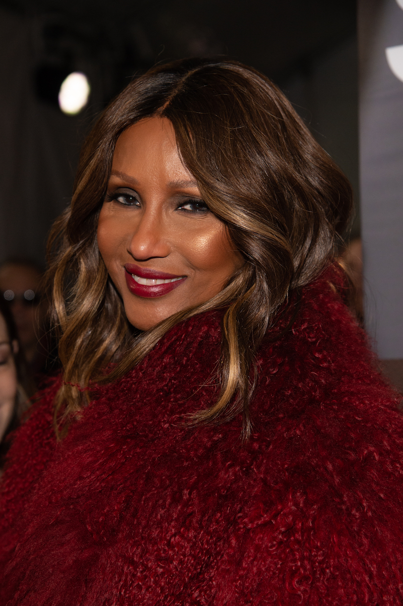 Iman at opening night of 