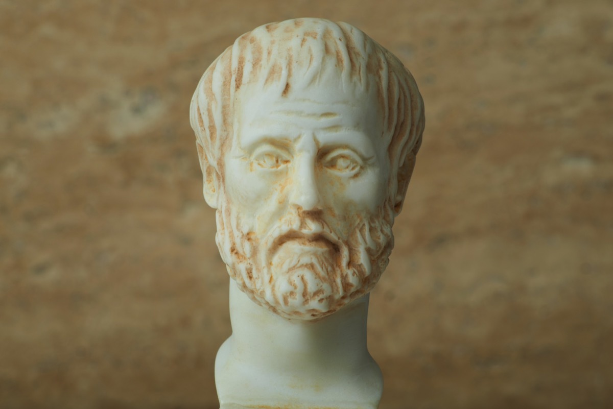 Aristotle statue