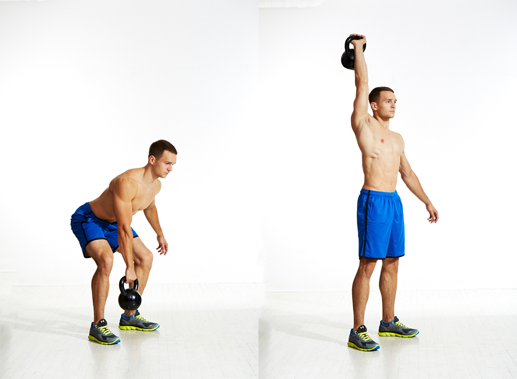 One-Arm Snatch, Best one-kettlebell workout