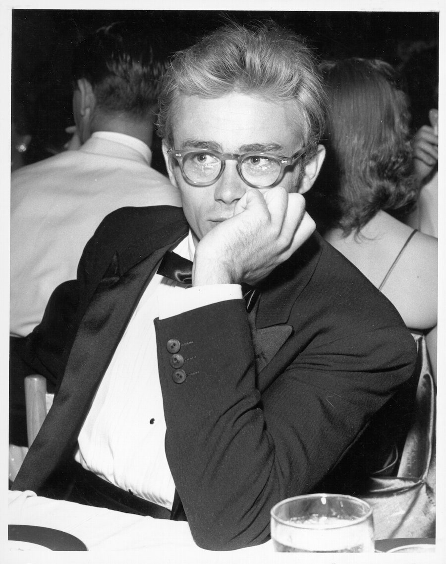 James Dean at the Thalian Ball in 1955