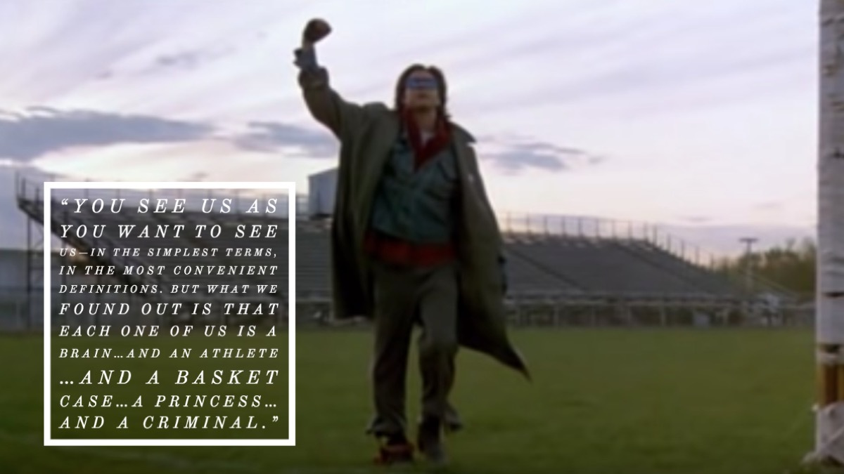 The Breakfast Club movie quote