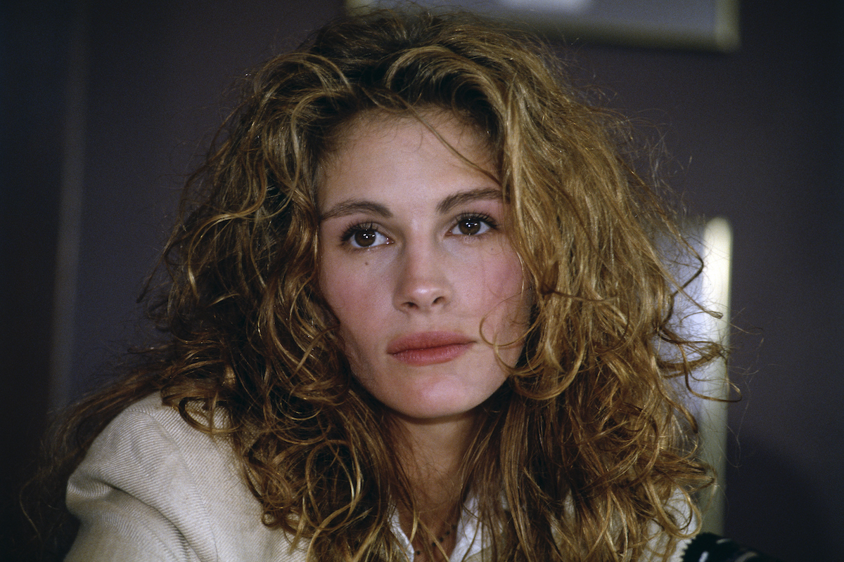 Julia Roberts at a press conference for 