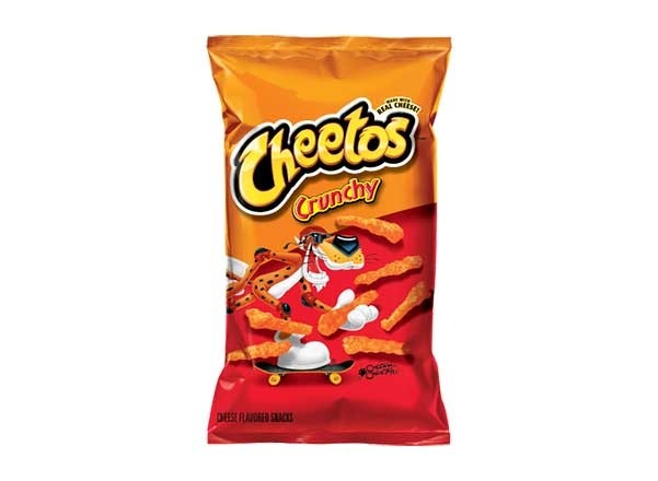 bag of crunchy cheetos