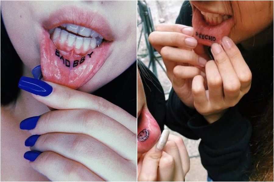  28 Cute Lip Tattoo Ideas For Girls #3 | Her Beauty