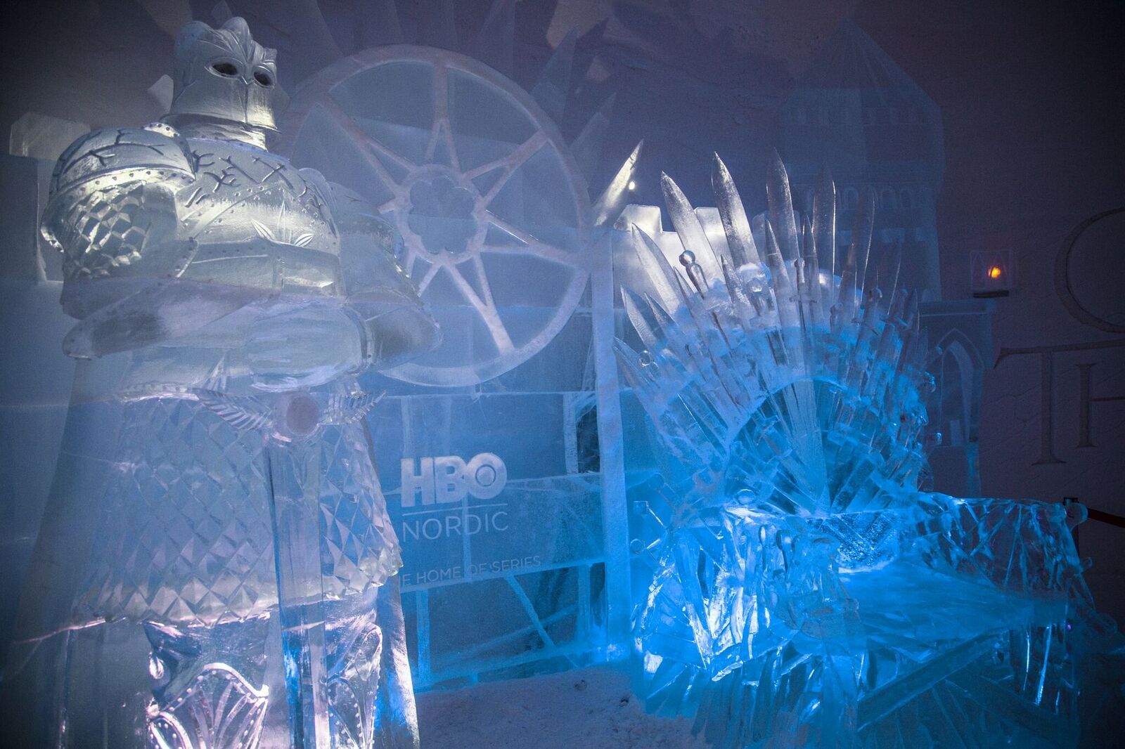 iron throne in game of thrones hotel in finland