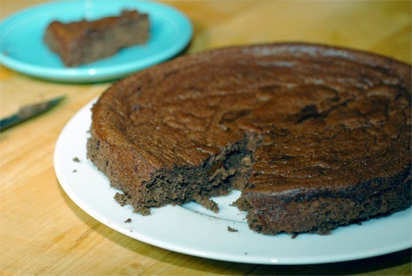 flourless chocolate banana cake