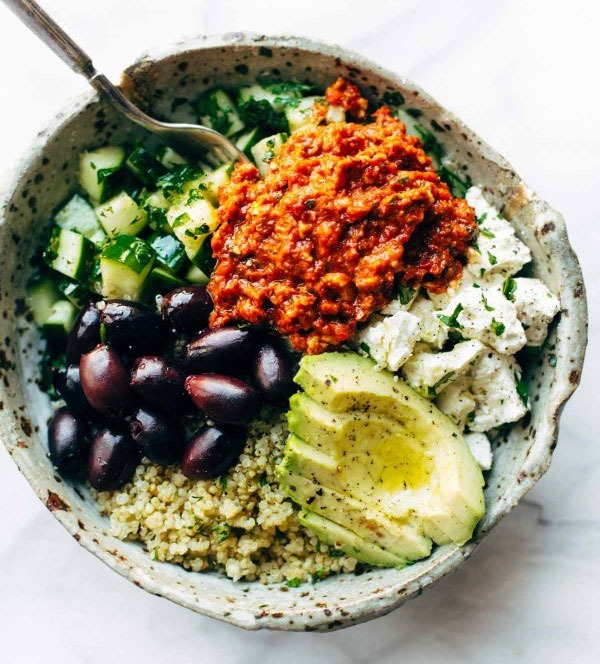 Bowl roundup Mediterranean Quinoa Bowls