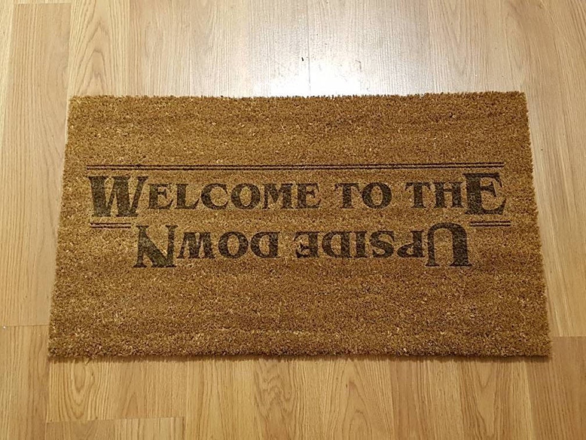 stranger things doormat, stranger things gifts