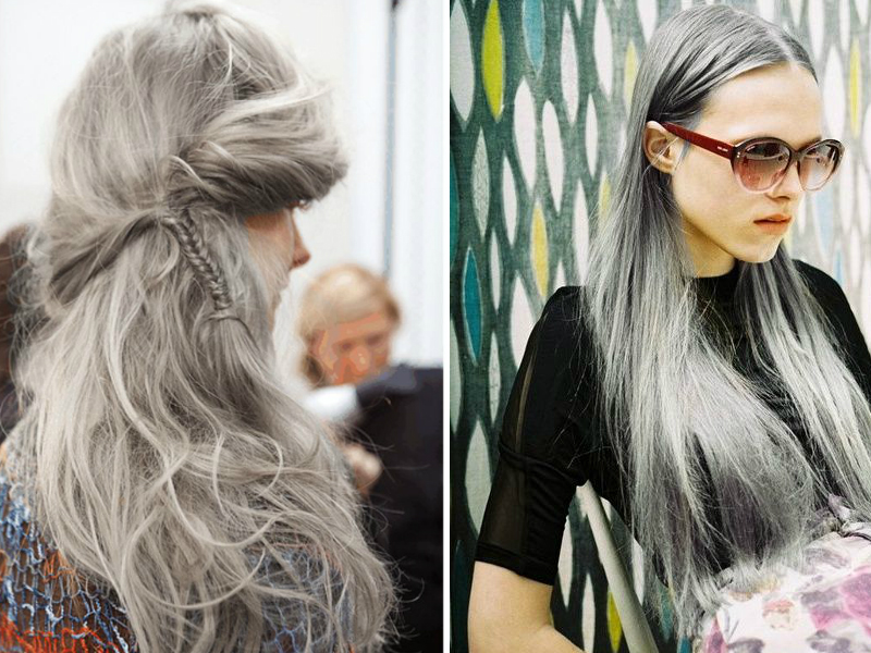 The Hottest Spring Trend - Granny's Hair