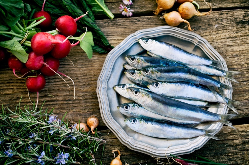 Sardines, thyroid foods