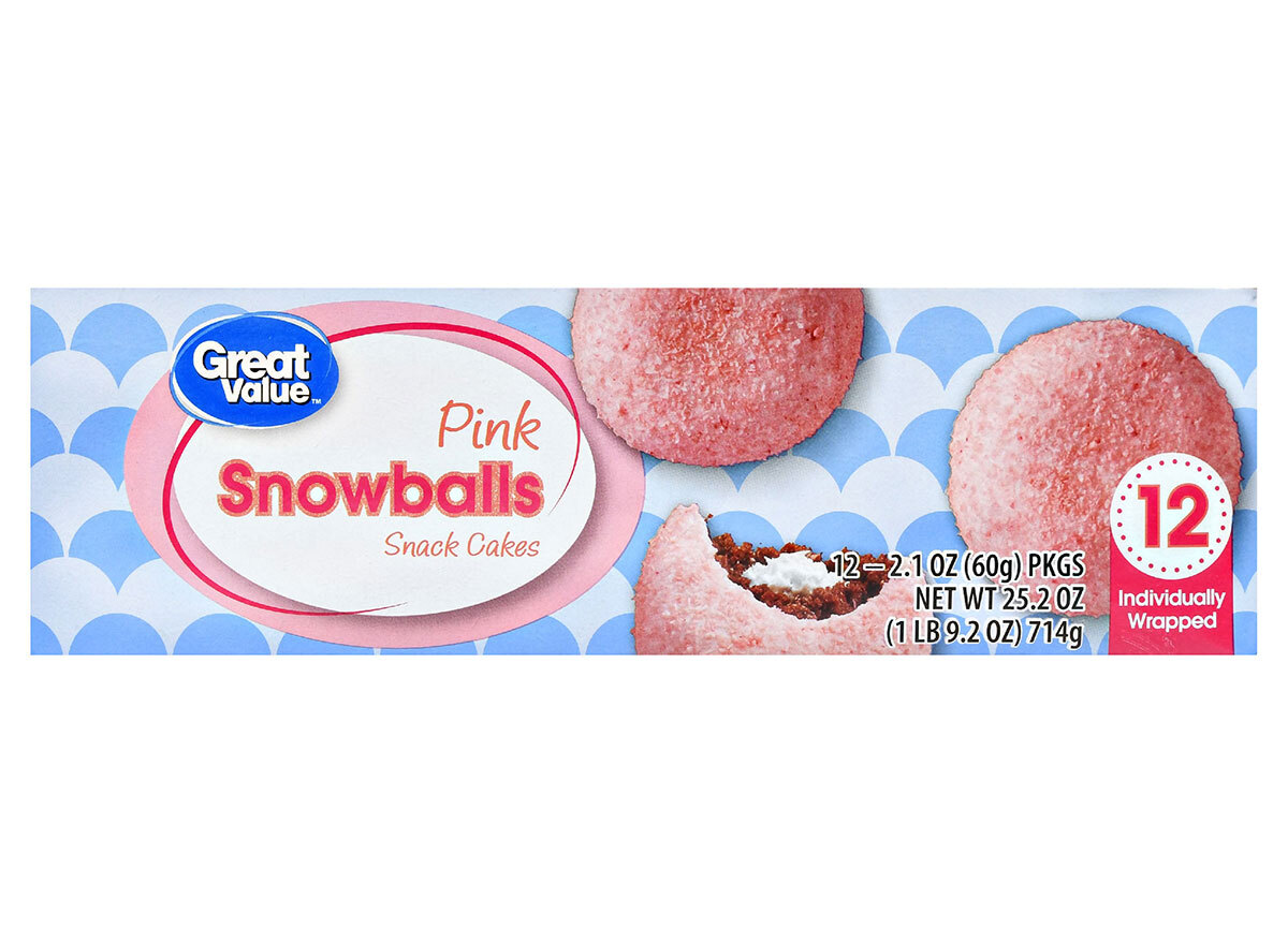 great value pink snowballs