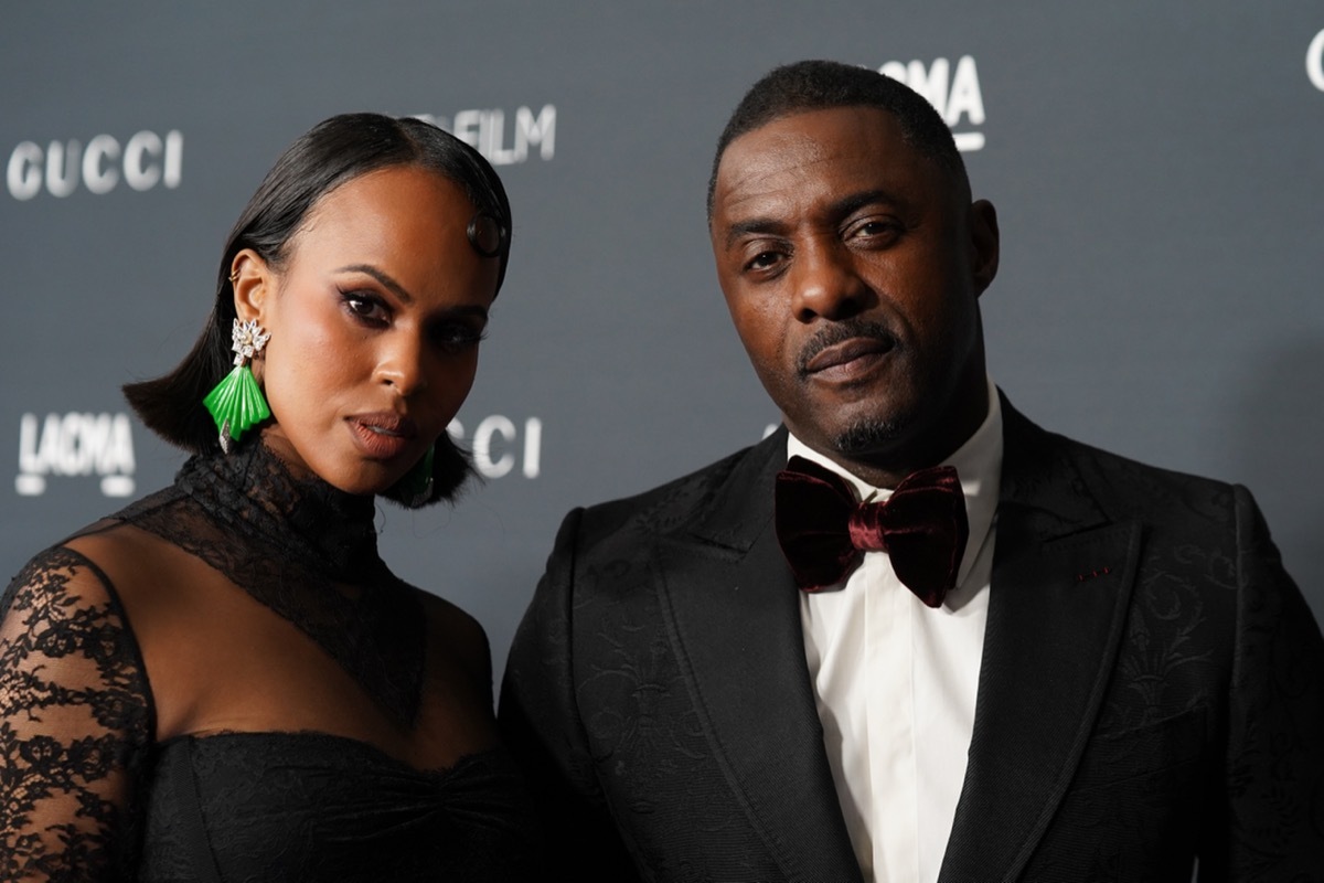 Sabrina Dohwre and Idris Elba in 2022