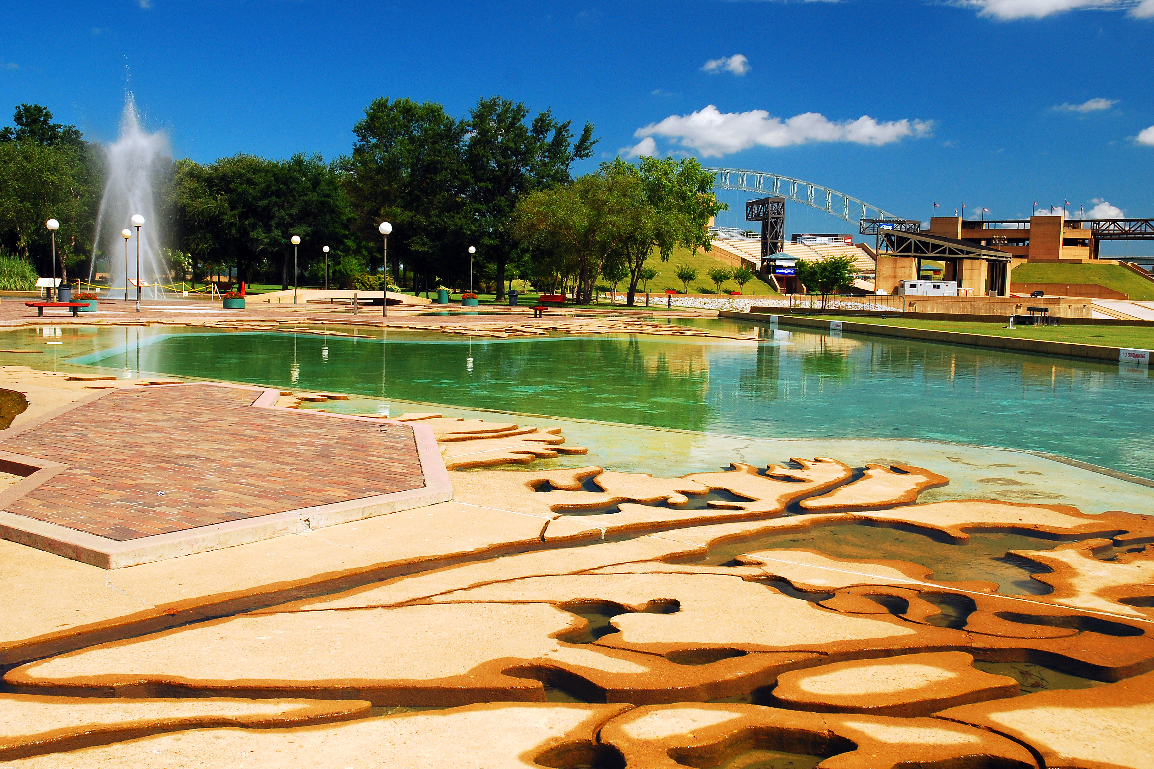 mud island park in Memphis, Tennessee