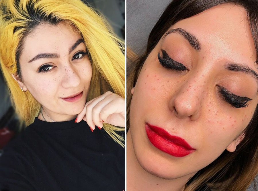 Inked freckles | 8 New Beauty Trends Every Stylish Girl Should Follow (No More 6-Pack Abs!) Her Beauty